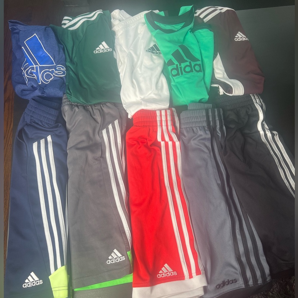 Adidas Summer Athletic Outfits for boys